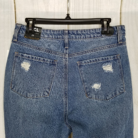 PTCL Vintage High Rise Waist Button Fly Skinny Jeans Size 29 - Picture 4 of 10